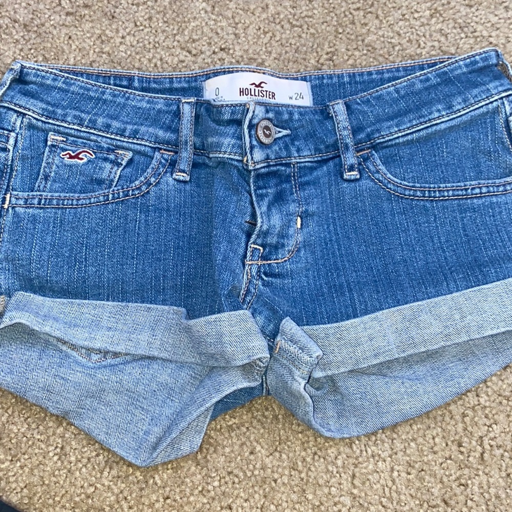 jean hollister shorts, size 0